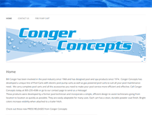 Tablet Screenshot of congerconcepts.com